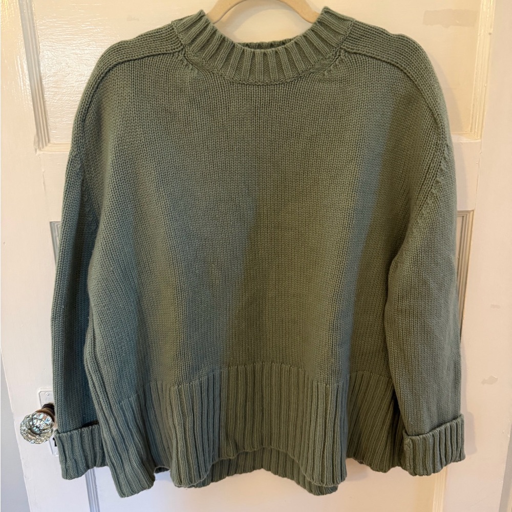 Tuckernuck Olive Crew Neck Sweater
